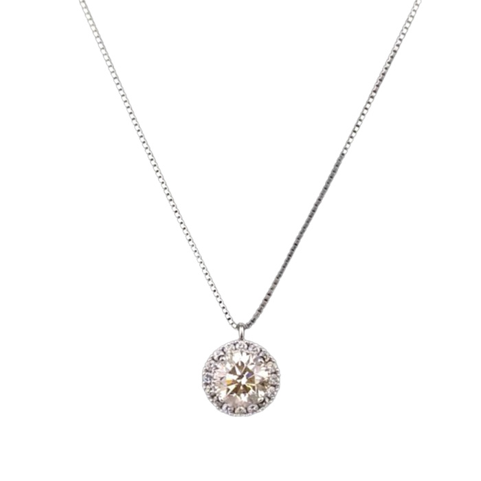 ダイヤネックレス Pt850 Pt950 1.026ct 0.15ct買取実績
