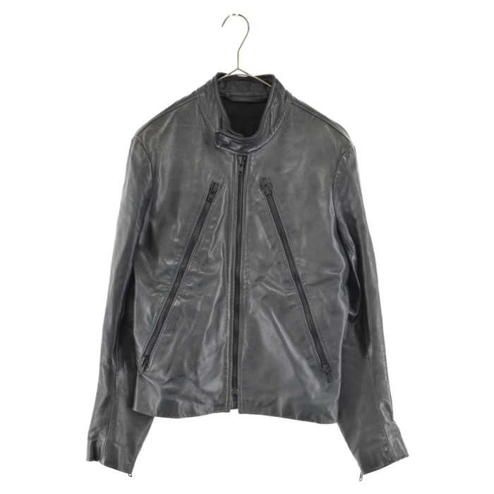 メゾンマルジェラ 11SS 八の字 ホースレザージャケット 馬革 5ZIPシングルライダースジャケット グレー 30AM18009883  買取実績