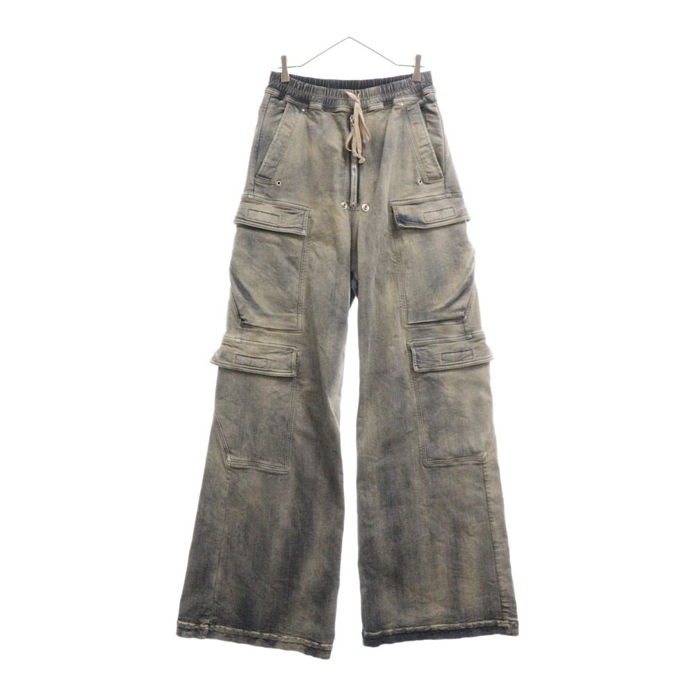 DOUBLE CARGO JUMBO BELAS DU02D2398-SKY ダブルカーゴ ジャンボベラ スカイブルー カーゴパンツ Aランク