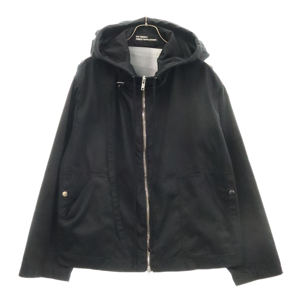 17SS ROBERT MAPPLETHORPE ロバートメイプルソープ グラフィックジップジャケット アウター ブラック Bランク