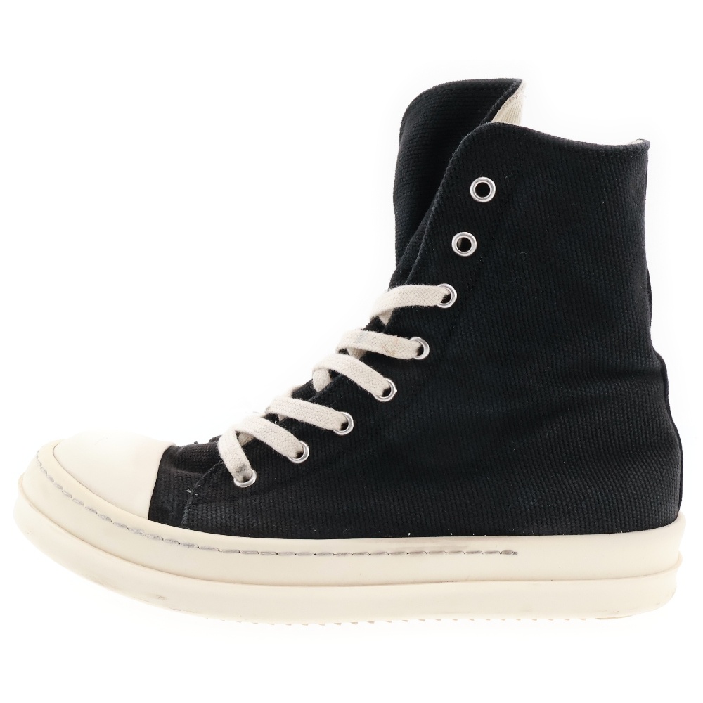 RAMONES SNEAKER ラモーンズ ジップアップハイカットスニーカー シューズ 9338 ブラック/ホワイト Bランク