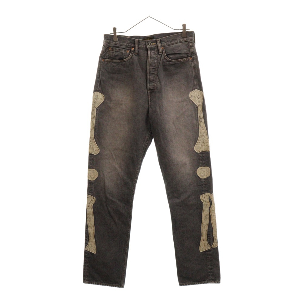 14OZ DENIM MEXICAN TUXEDO JEANS メキシカンタキシードデニムパンツ ジーンズ ブラック EK-1391LPA Aランク