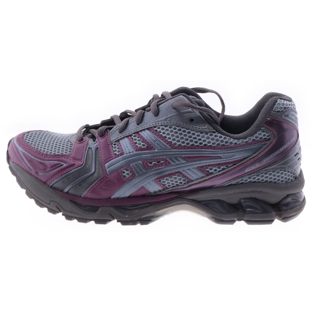 GEL-KAYANO14 GREY/PURPLE ゲルカヤノ14 ローカットスニーカー シューズ グレー 1203A510-020 US10/28cm Aランク