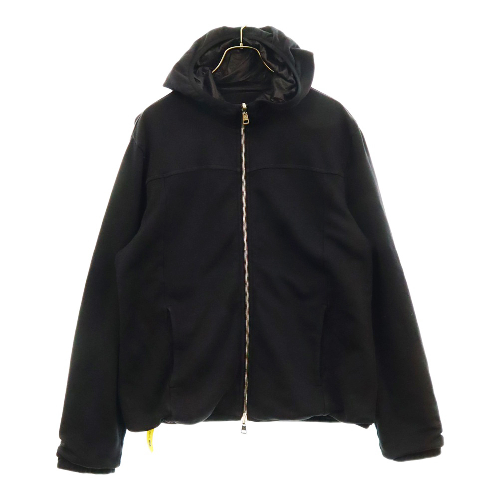 21AW ×1017 ALYX 9SM DOWN HOODIE REVERSIBLE アリクス ダウンフーディリバーシブル ジップアップパーカー ブラック G209Y8N000002 Aランク