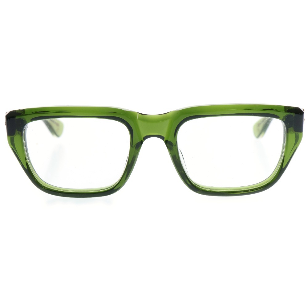 OPTITCAL ダガーテンプル 眼鏡 アイウェア グリーン/ゴールド Bランク