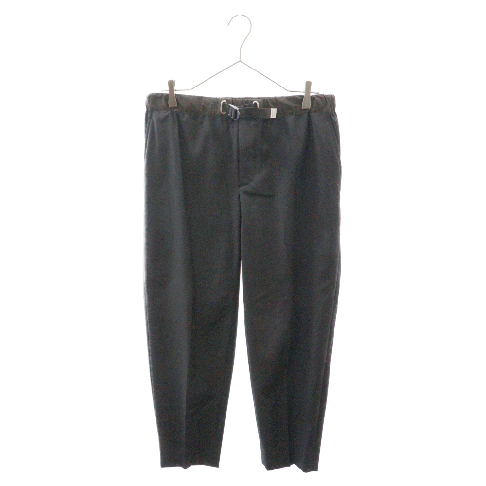 21SS イージーウール混ストレッチスラックスパンツ ブラック 21SBM-P07137 Bランク