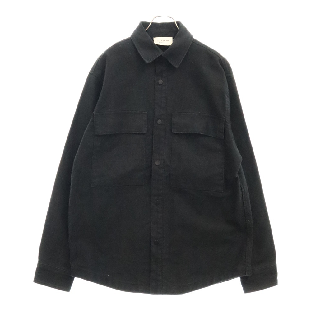 6th SIXTH Collection シャツジャケット ブラック Bランク