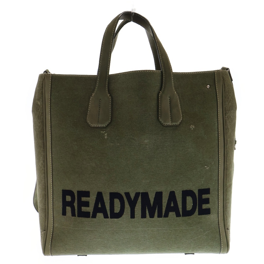 PEGGY BAG ペギー ロゴ刺繍 ショルダーバッグ カーキ RE-CO-KH-00-00-154 Aランク