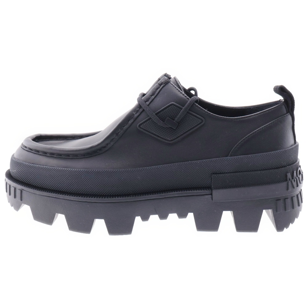 MON WALLABEE ワラビー レザーローカットシューズ ブラック Aランク