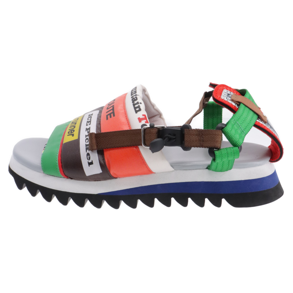 24SS Nylon Sandals 24SCM-A02502 ナイロン サンダル マルチカラー US7.5/25.5cm Bランク