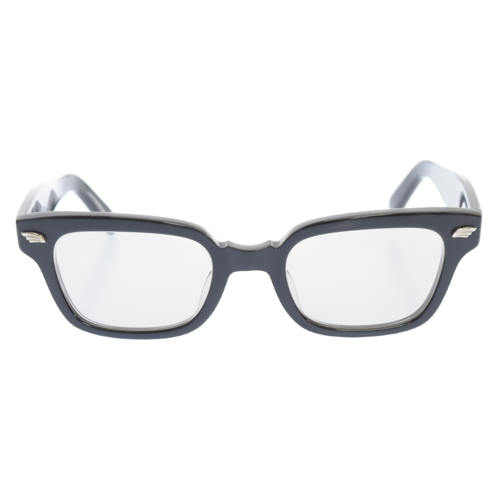 DECO 1992 セルフレーム ボストン クリアレンズ ブラック Aランク