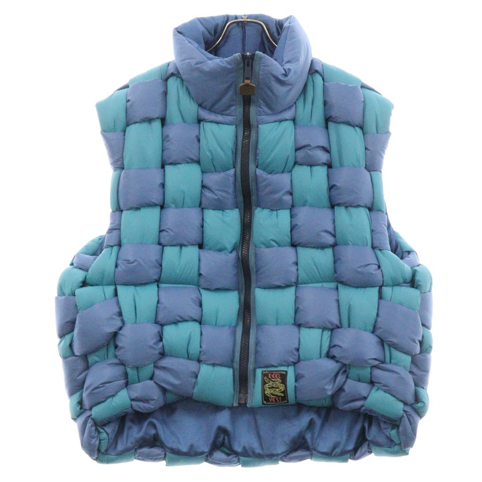Nylon Keel Weaving Vest EK-788 ナイロン リップストックキールウィービング ベスト ブルー Aランク