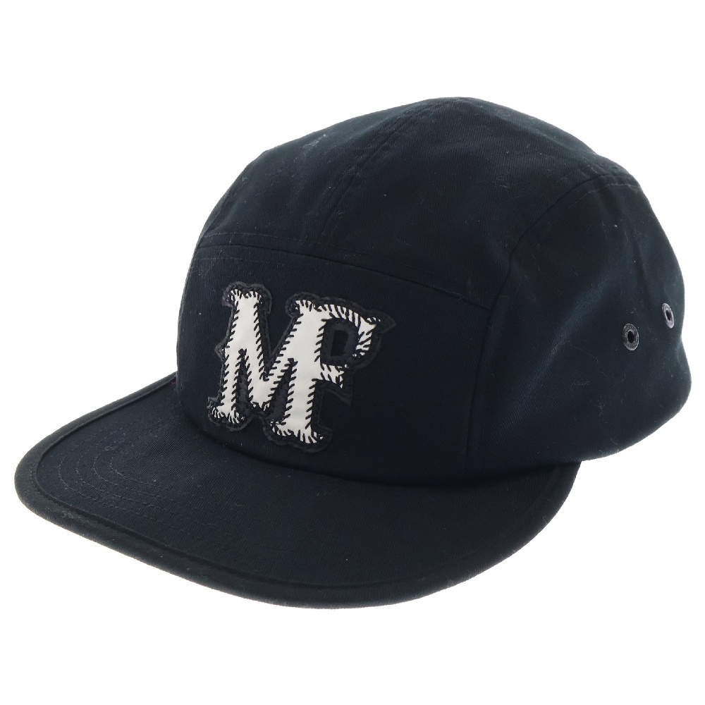 ×FRAGMENT DESIGN BASEBALL H209U3B000040 04863 フラグメントデザイン MFロゴ刺繍キャンプキャップ 帽子 ブラック Bランク