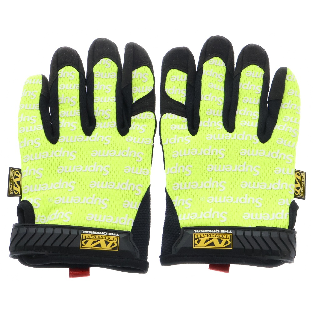 シュプリーム 17SS ×Mechanix Wear Original Work Gloves Yellow