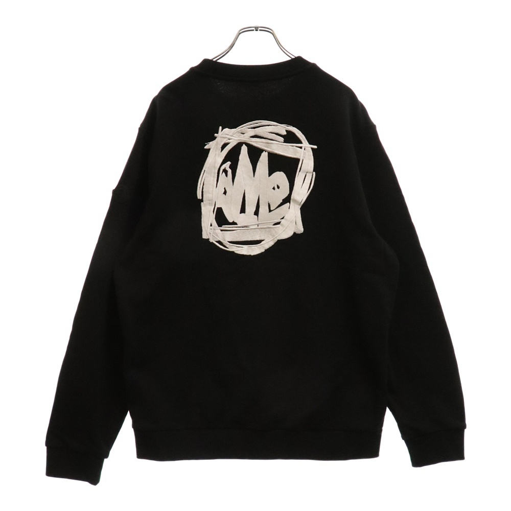 24SS Logo Sweat Shirt ロゴ刺繍 スウェットトレーナー ブラックJ10918G00035 Aランク