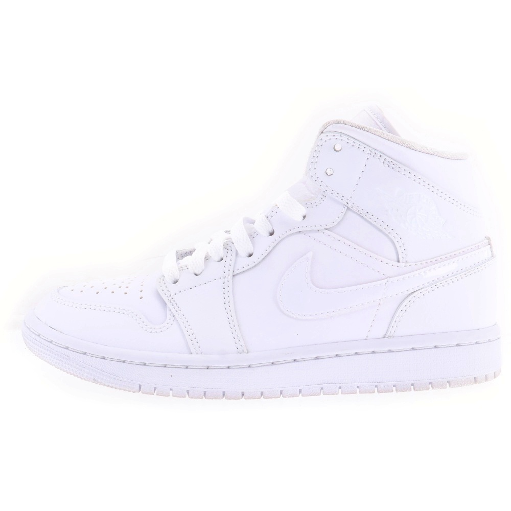 ナイキ Women's Air Jordan 1 Mid Triple White DV0991-111 ナイキ Women's Air Jordan 1 Mid Triple White DV0991-111