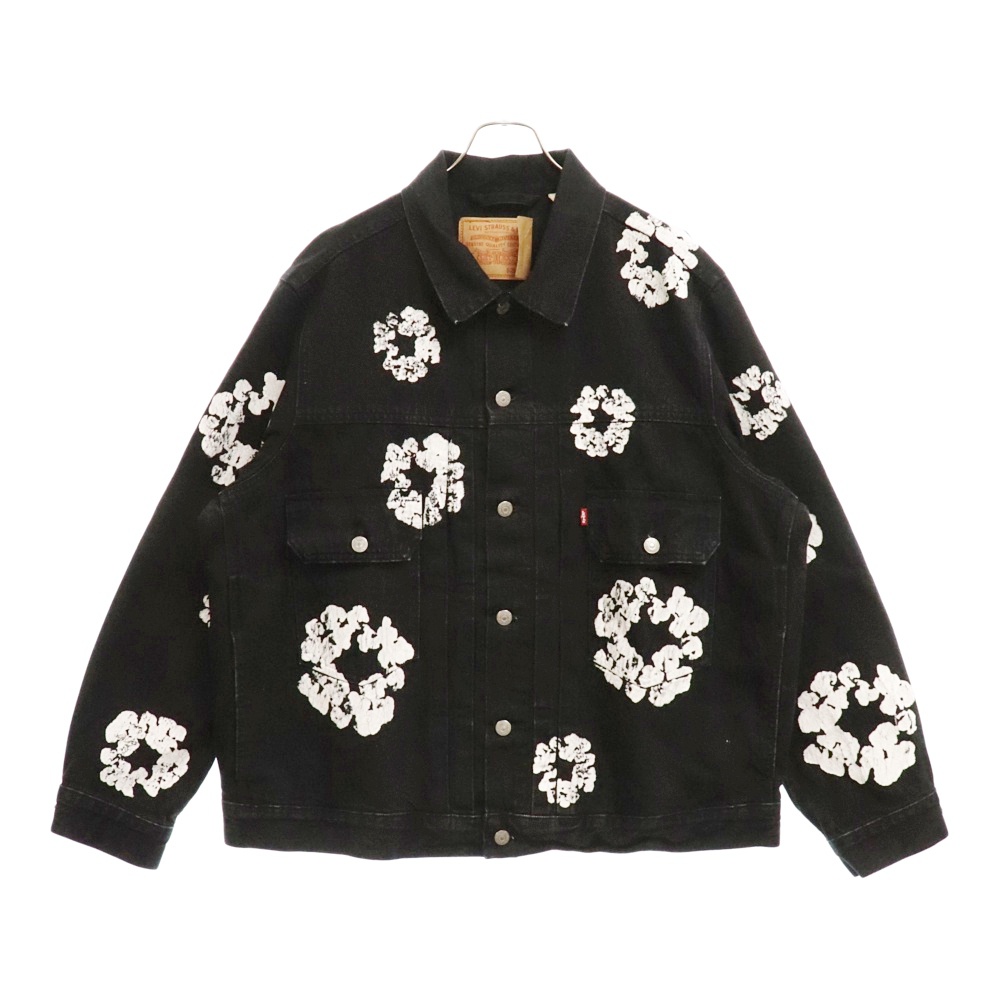 Levi Strauss & Co. フラワープリントフリンジジャケット XS Levi's｜ヴィンテージ フリンジジャケット | Rakuten Fashion