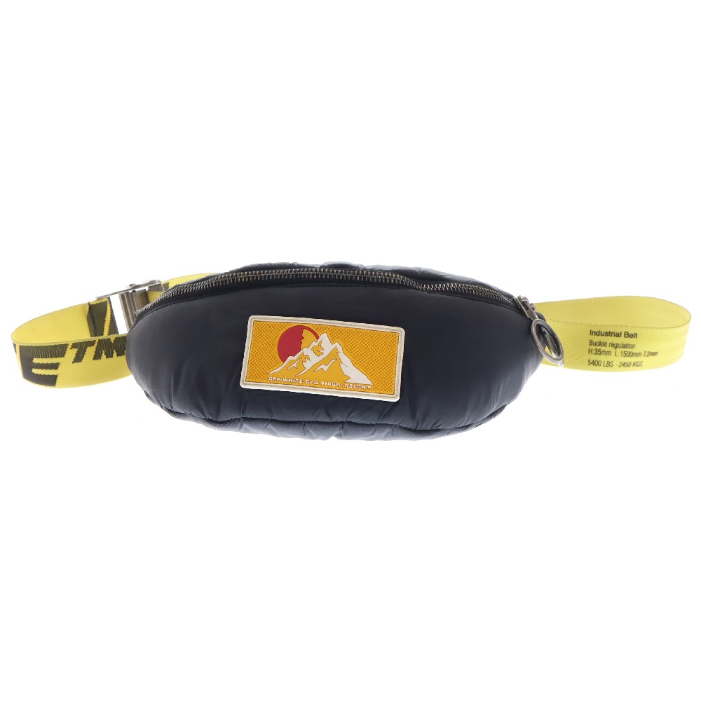 オフホワイト 19AW Puffy Basic Fannypack インダストリアルベルト  