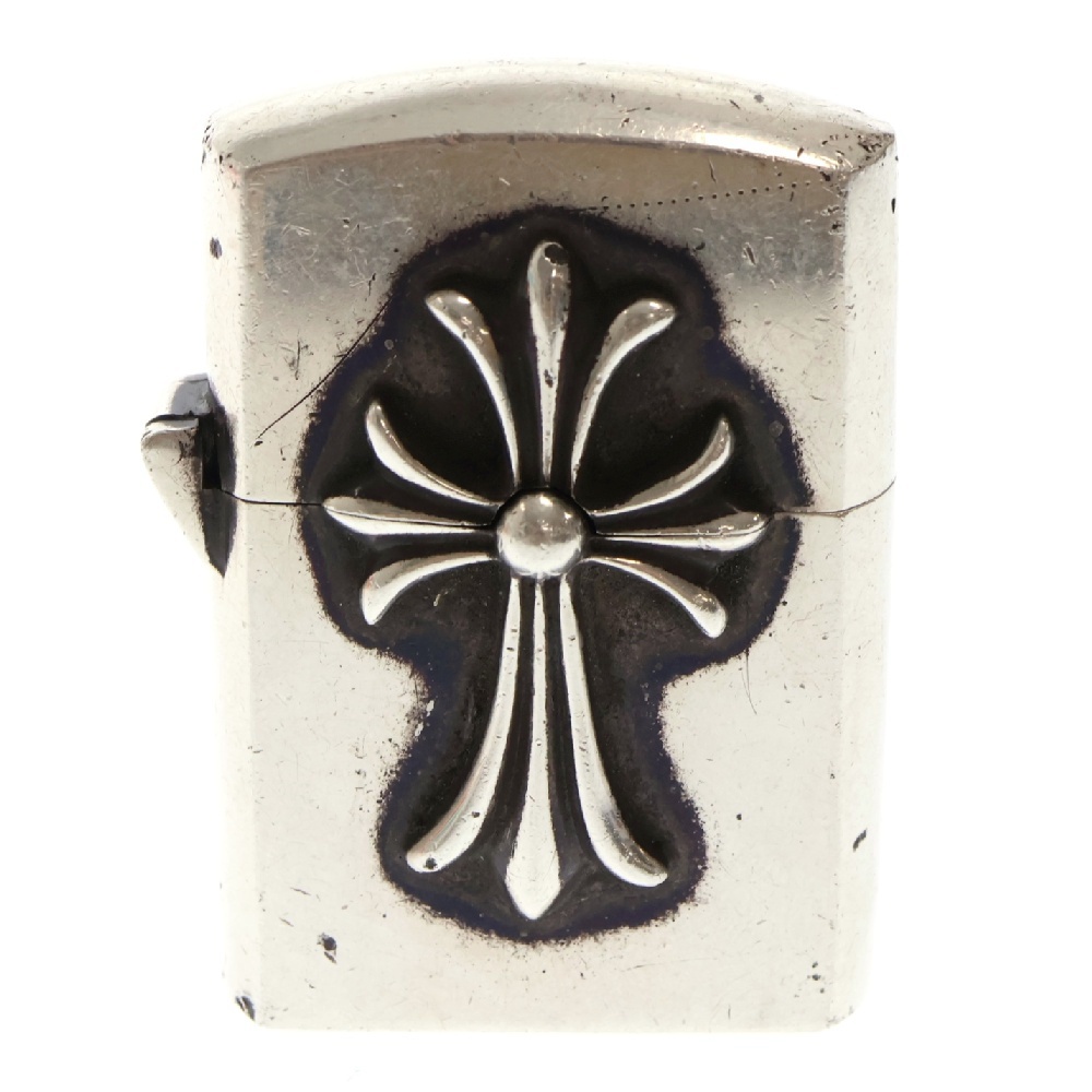 ZIPPO LIGHTERZ-V1 V1スモールCHクロスジッポライター シルバー Bランク