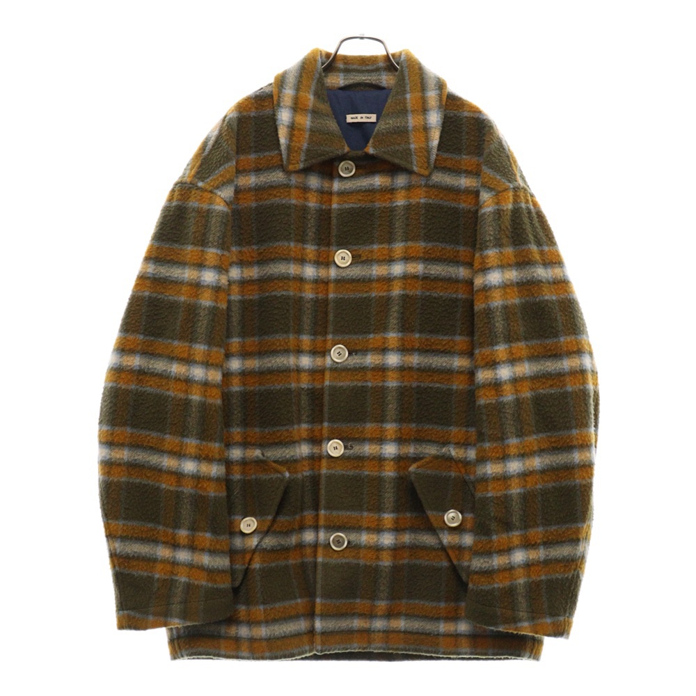 マルニ チェック柄 ウールジャケット マルチカラー TUMU0090U0UTW916