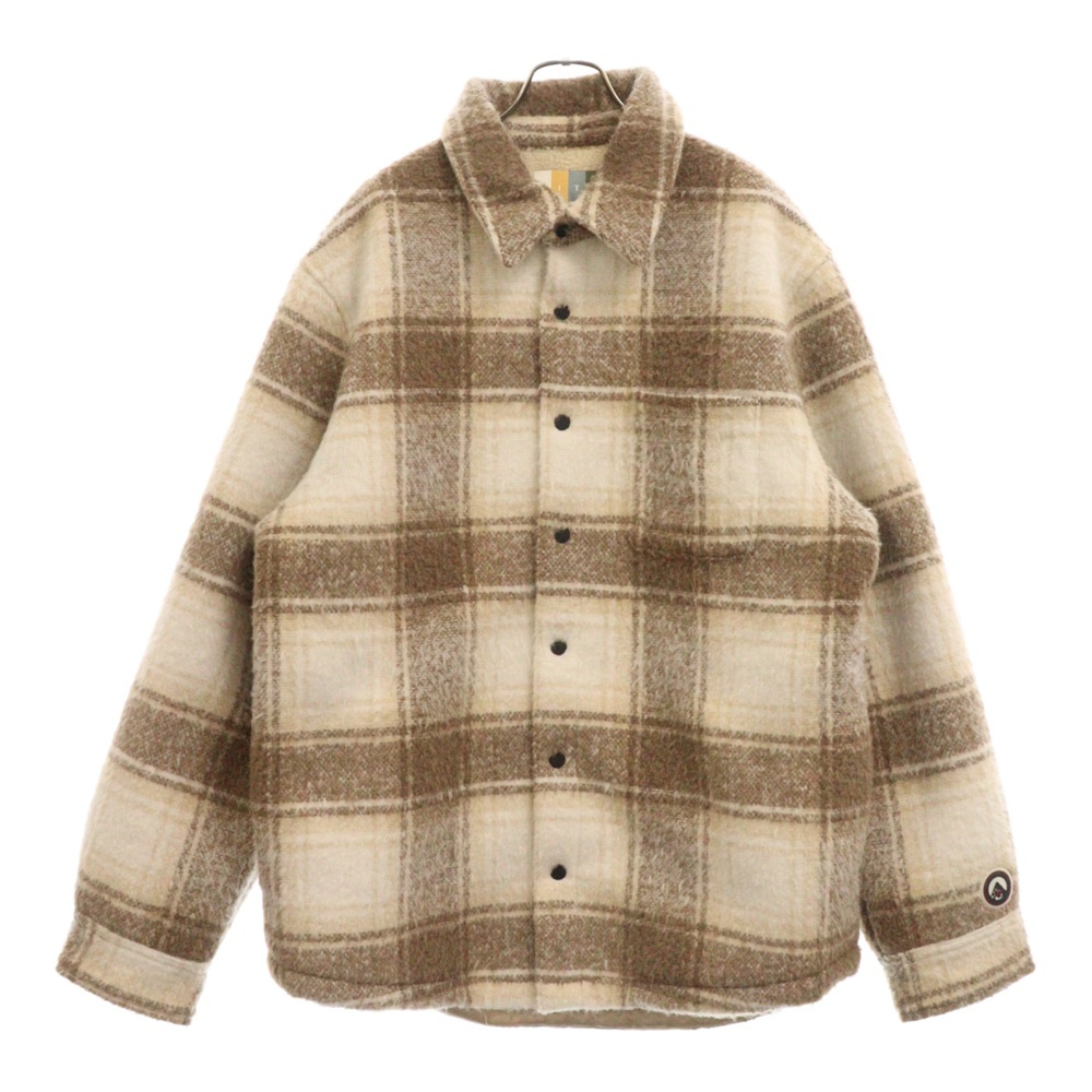 キス 21AW SHERIDAN SHIRT JACKET KHM010051 チェック シェリダン