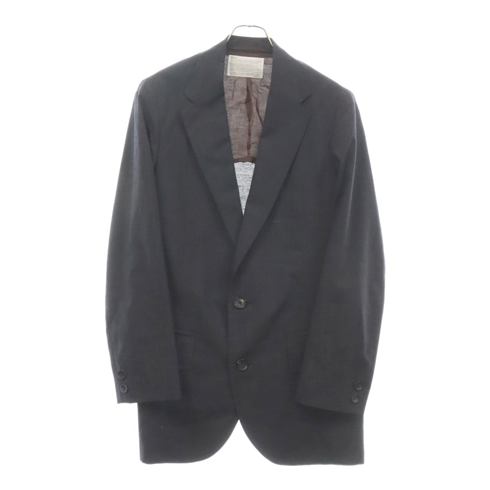 21SS 南青山限定 ウール切り替え 2B テーラードジャケット 21SCM‐J10105S ネイビー Aランク