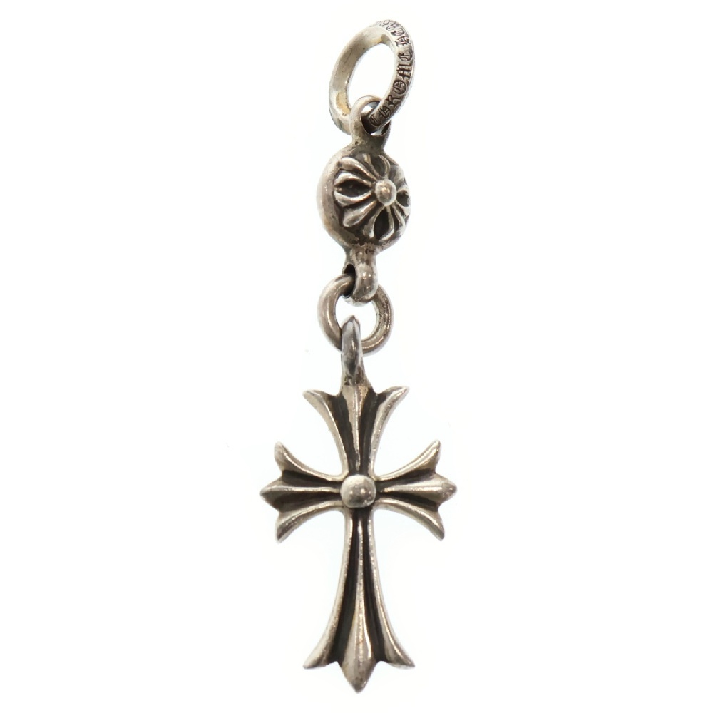 1B TNY CH CRS 1ボールタイニーCHクロス チャーム シルバーネックレストップ シルバー Bランク