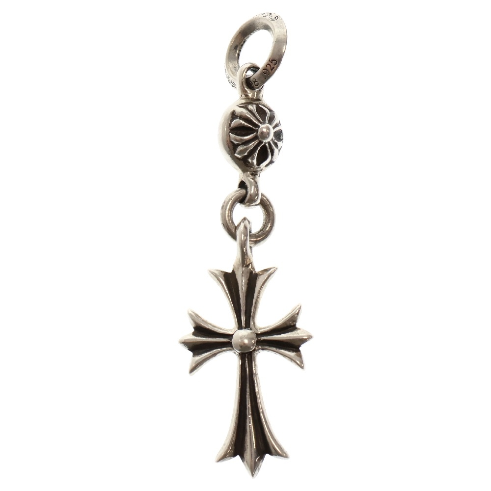 1B TNY CH CRS 1ボールタイニーCHクロス チャーム シルバーネックレストップ シルバー Bランク