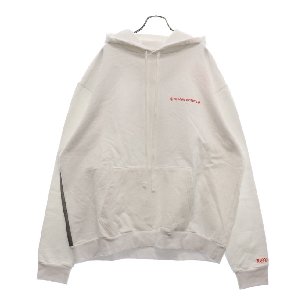 Laurie Lynn Stark LLS HOODIE ローリーリンスターク バックプリントプルオーバーパーカー ホワイト Aランク