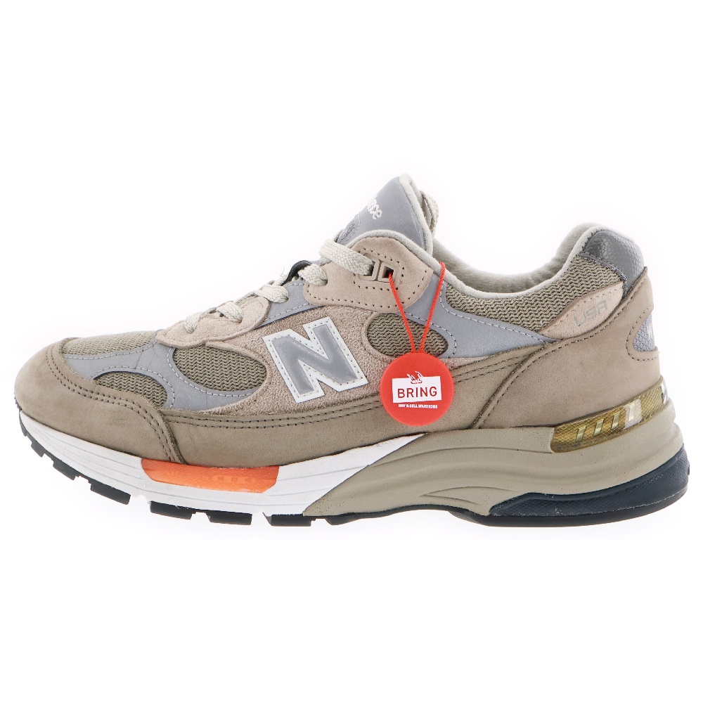 ×WTAPS M992WT ダブルタップス メッシュ スウェード地 ローカットスニーカー カーキ US9.5/27.5cm Aランク