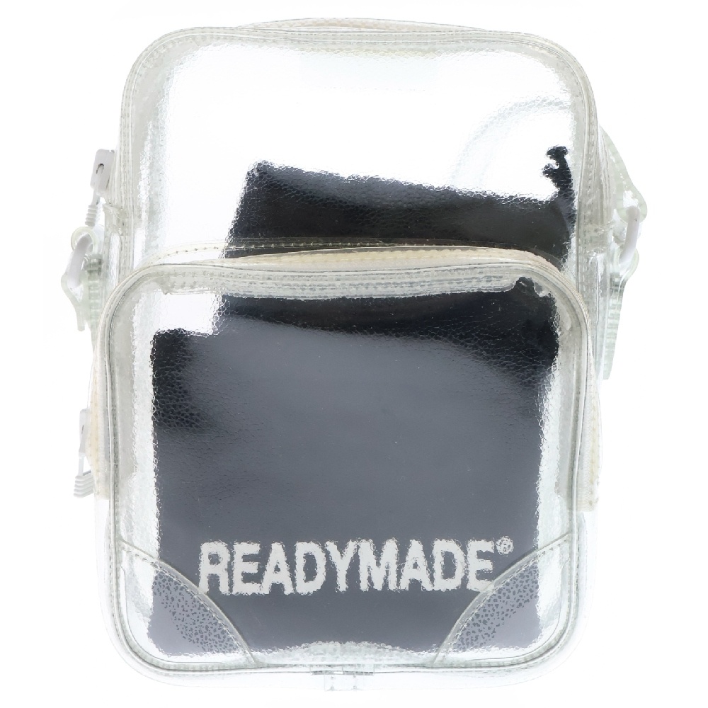 SMALL SHOULDER BAG 巾着付き ショルダーバッグ クリア Bランク