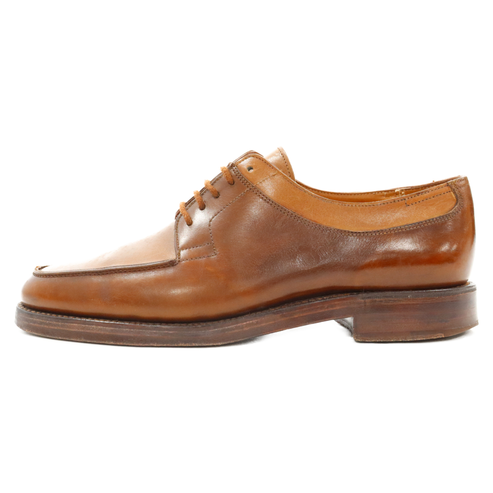 BARROS バロス Uチップ レザードレスシューズ ブラウン 9013 Bランク