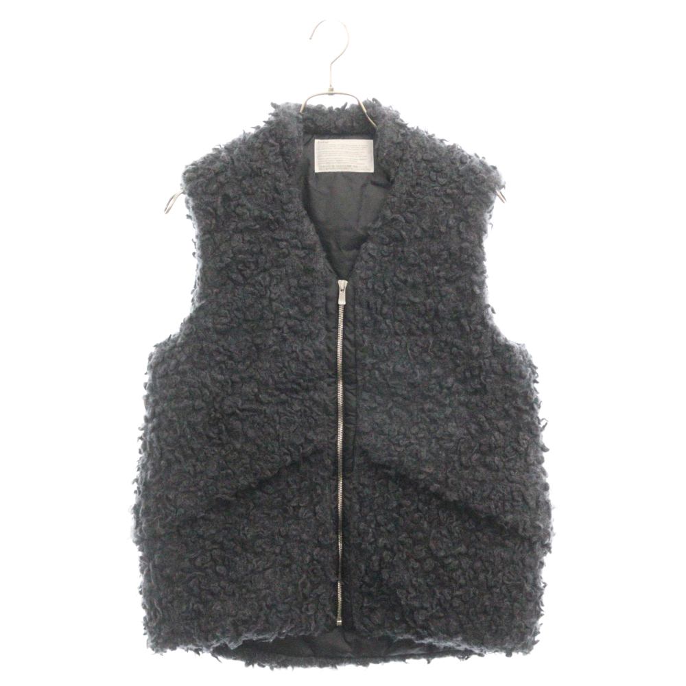 11AW ビッグピリングベスト ジャケット ブラック 11WCM-TO6202 Bランク