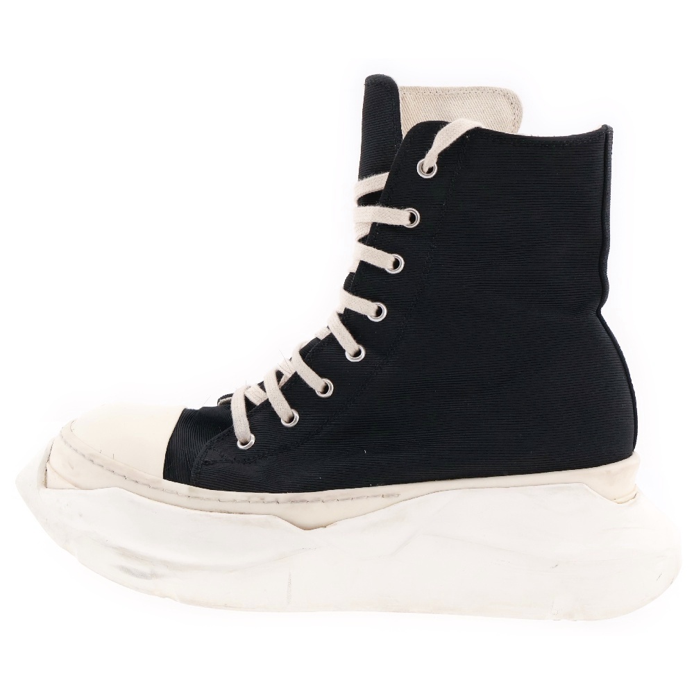 24SS ABSTRACT HIGH アブストラクト ハイカットスニーカー ブラック DU02A3840-FC Bランク