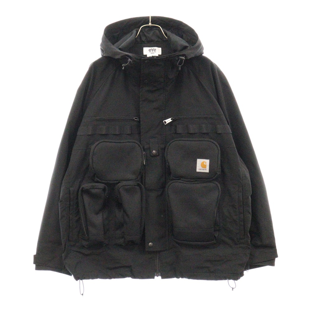 ×carhartt カーハート エステルオックス 5ポケット マウンテンパーカー ブラック WL-J901 Aランク