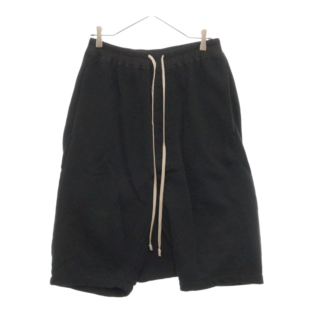 17AW グリッター期 パンタローニ ポッズ ドローストリング サルエル スウェット ショーツ ハーフパンツ ブラック DU17F2380-F Bランク