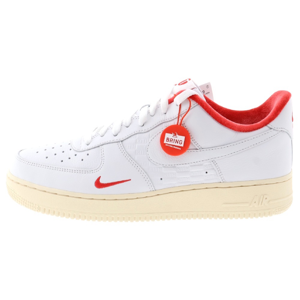 ×KITH AIR FORCE 1 LOW Tokyo キス エアフォース 1 トウキョウ ローカットスニーカーシューズ ホワイト/レッド US11/29cm CZ7926-100 Sランク
