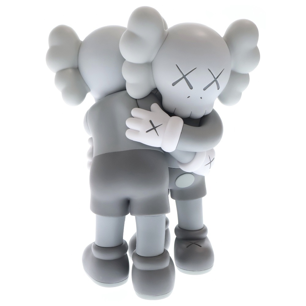 KAWS OPEN EDITION TOGETHER カウズ オープンエディション トゥギャザー フィギュア 人形 グレー Bランク