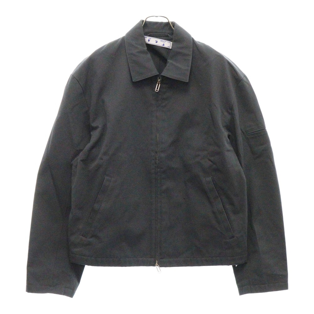 21AW Light Jacket ライトジャケット ジップアップ ワークジャケット グレー OMEA296F21FAB001 Aランク