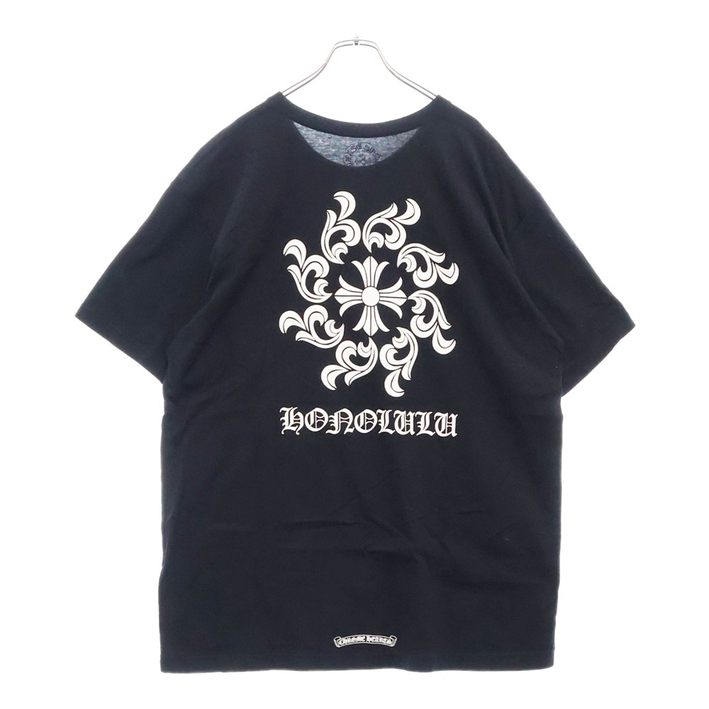 HONOLULU CH PLUS HORSESHOE ホノルル限定 CHシャイン半袖ポケット Tシャツ ブラック Aランク