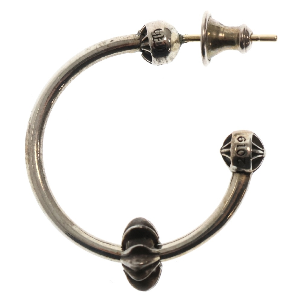 SPINNER HOOP MINI シルバーピアス シルバー ※国内レシート付き Bランク