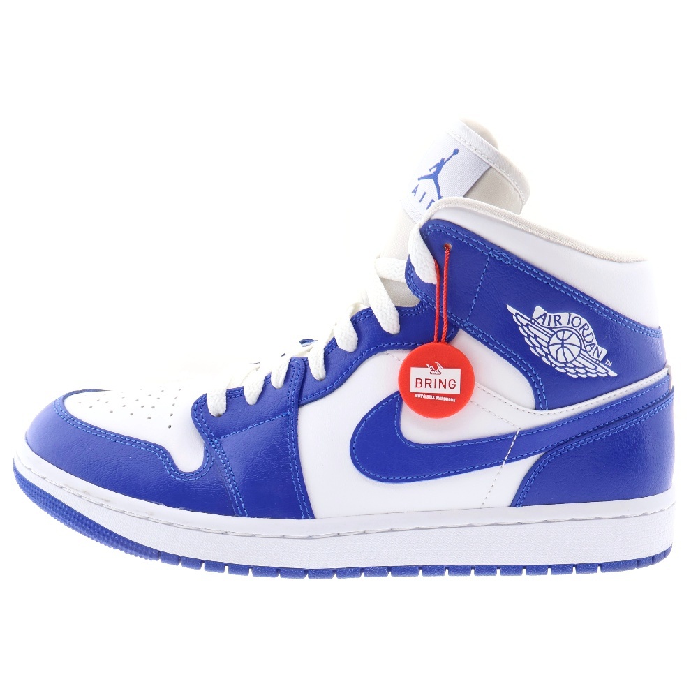ナイキ WMNS AIR JORDAN 1 MID Kentucky Blue ウィメンズエア 
