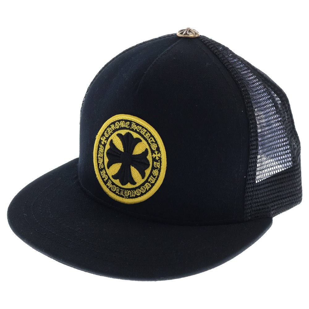 CH PLUS Trucker Cap CHプラス 刺繍 メッシュキャップ ブラック Aランク