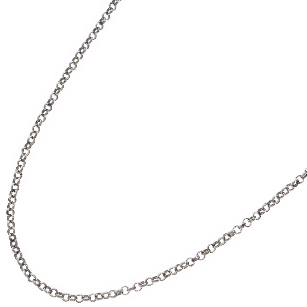 NECKCHAIN R18 ロールチェーン シルバーネックレス 18inch シルバー Bランク
