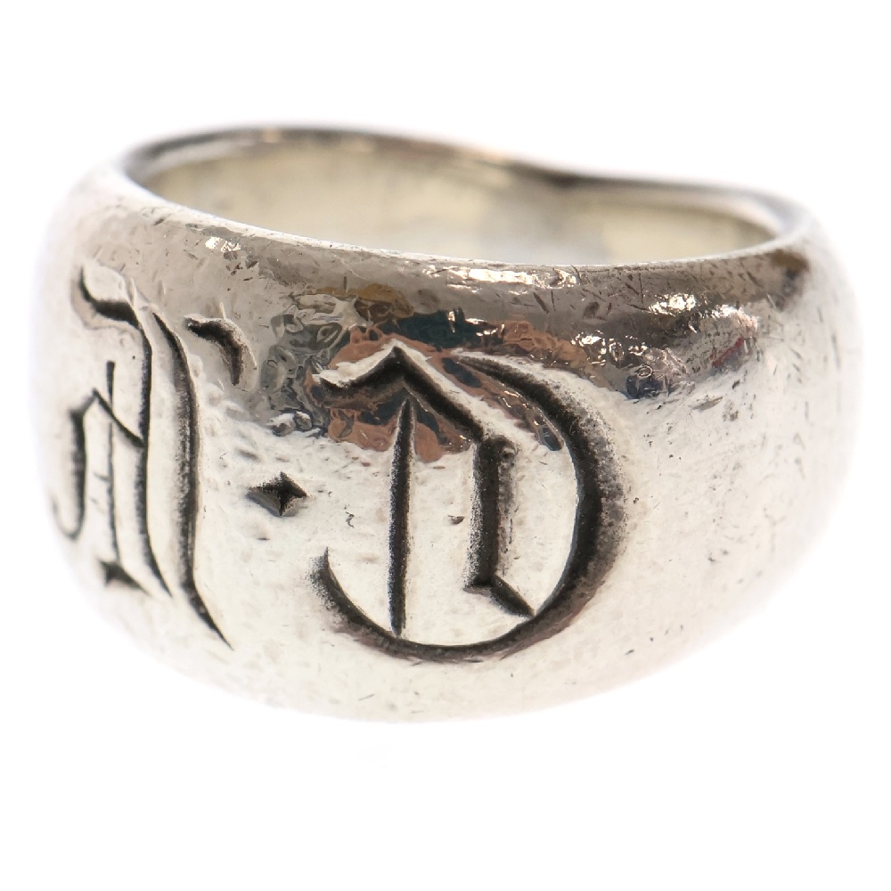 SEAL STAMP シールスタンプ シルバーリング 指輪 16号 Bランク