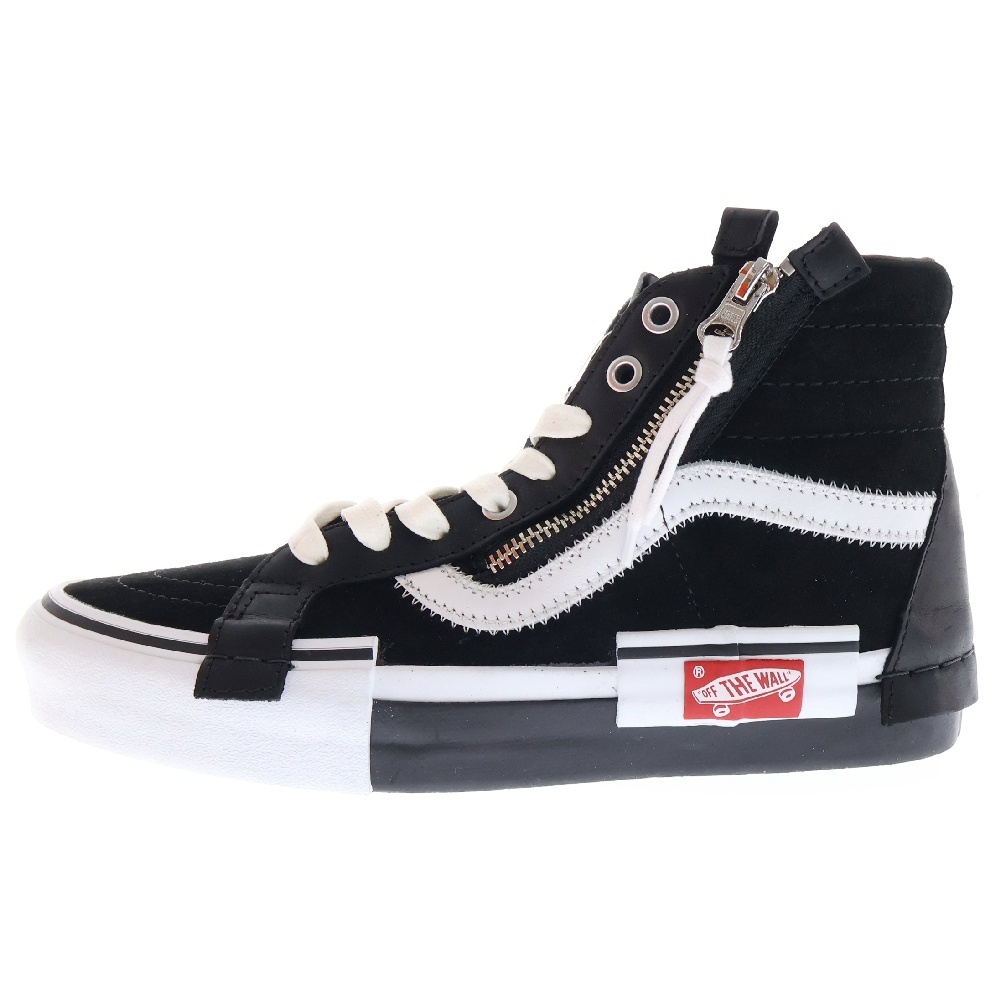 ×MASTERMIND×END SK8-HI CAP LX マスターマインド エンド キャンバスハイカットスニーカー ブラック US7.0/25cm VN0A3TKM5BG1 Aランク