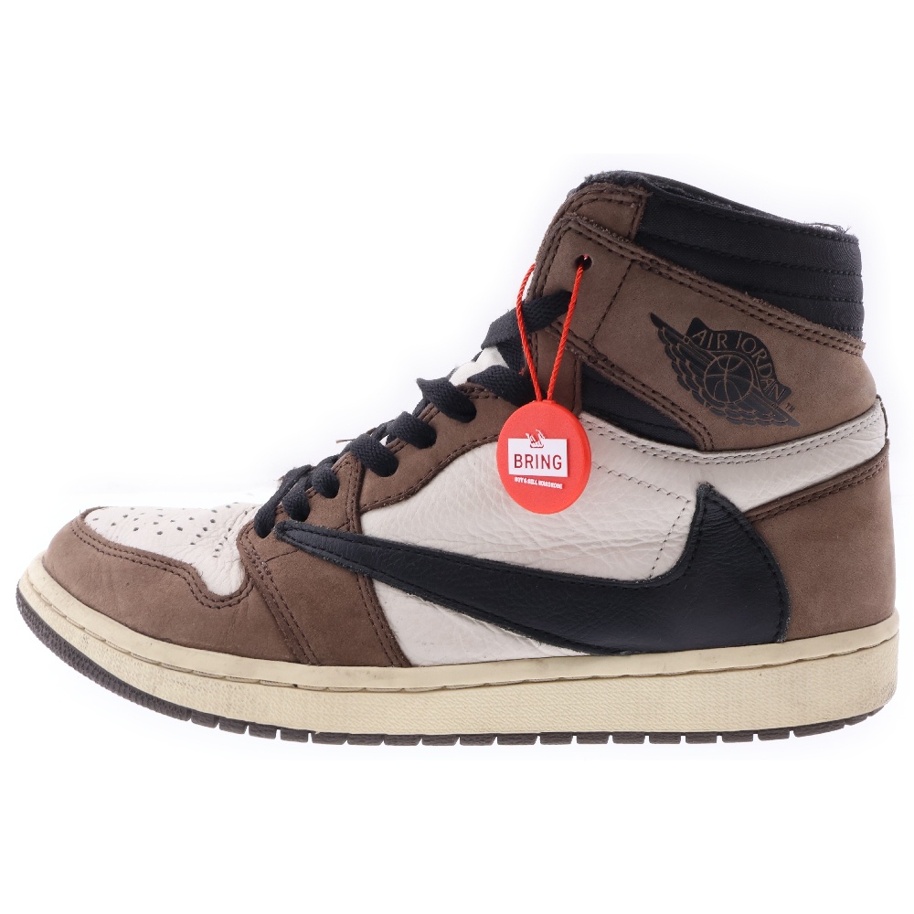 ナイキ ×TRAVIS SCOTT AIR JORDAN 1 RETRO HIGH OG TS SP トラヴィス 
