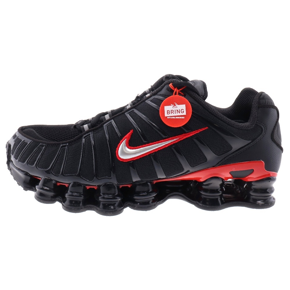 ナイキ SHOX TL ショックス ローカットスニーカー ブラック US9/27cm 