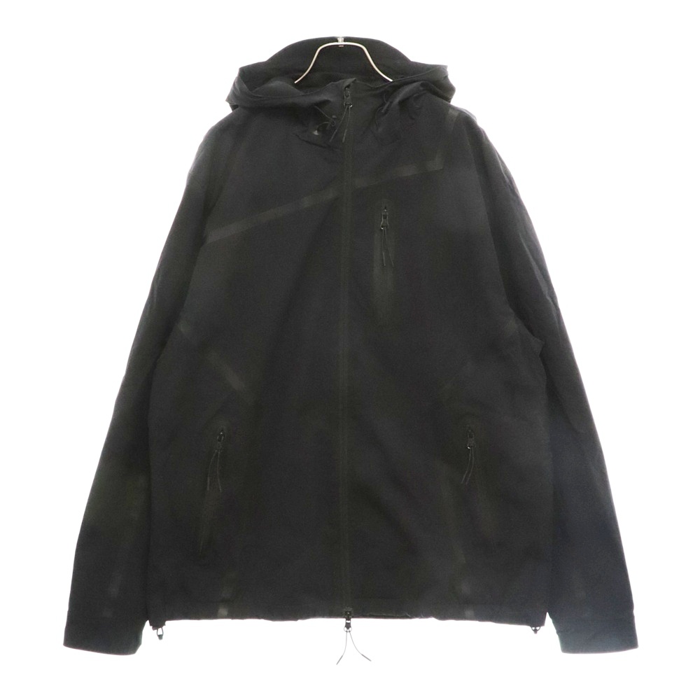 22SS Madison Jacket マディソンジャケット ジップアップナイロンジャケット ブラック KHM010108 Bランク