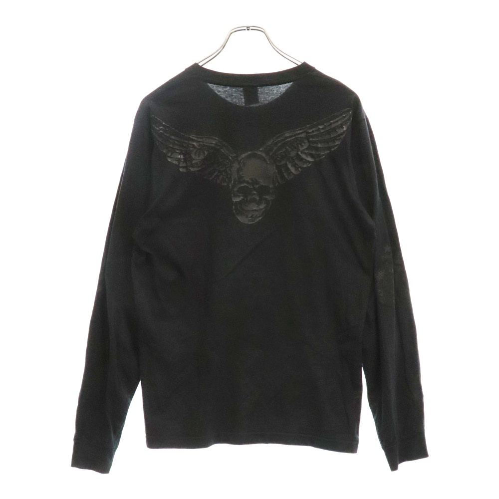 OLD FOTI MAHALIA オールド フォティ マハリア ロングスリーブカットソー 長袖Tシャツ ブラック Bランク